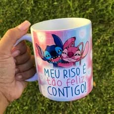 Caneca Personalizada Personagem Namorados dia Dos Namorados Presente Criativo