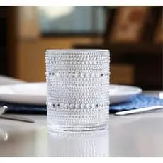 Copo Unitário Baixo Dots 340 Ml Vidro Wolff
