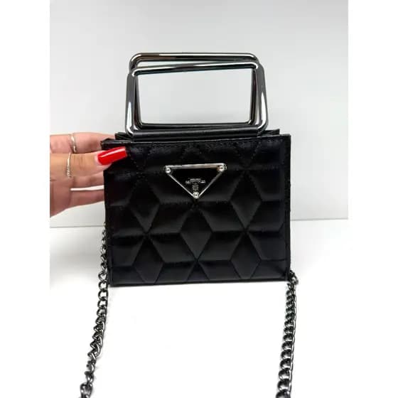 Bolsa Feminina Pequena Bordeaux Alça Corrente GRAFITE de Festa luxo casamento formatura balada .