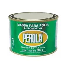 Massa de Polir Pérola 500g - Remove Riscos e Manchas (Corte Rápido)