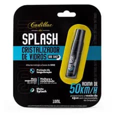 Splash Cristalizador De Vidros Cadillac 10ml - Repele Água Original