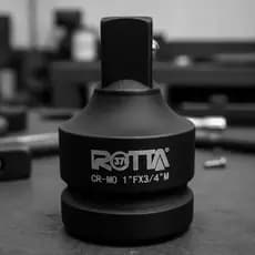 Adaptador De Soquete De Impacto 1 Femea X 3/4 Macho 1Pol. - Rotta