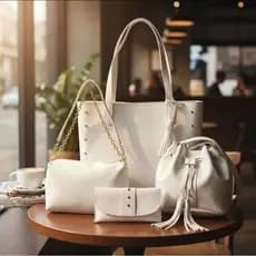Kit Bolsas Premium Carteira Bolsa Grande