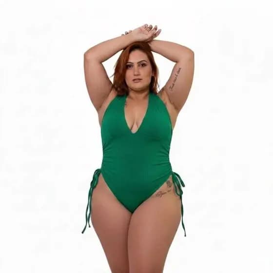 Maiô Feminino  Moda Praia Amarração