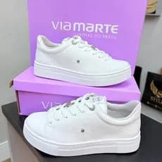 Tenis VIA MARTE casual ORIGINAL Lançamento strass 138-005