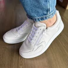 Tenis COMFORTFLEX STYLE zíper COURO LEGÍTIMO elástico ORIGINAL calce fácil 2665304