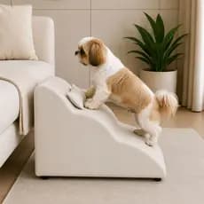Escadinha Nuvem Pet em Suede.. - Segurança e Conforto Para o Pet...