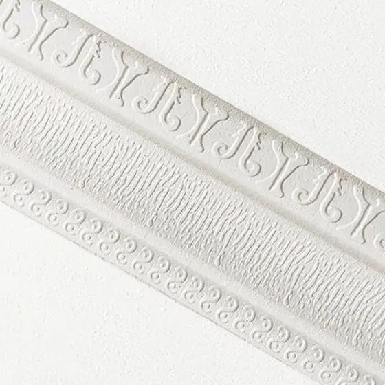 Rodapé 3D de 8cm x 2,30M Autocolante Piso Em PVC Adesivo Impermeável