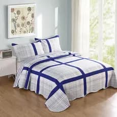 Kit Colcha Queen Patchwork Ultrassonic Masoala RealcePremium