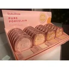 Po Compacto Facial Matificante Porcelain Pure Matte Ruby Rose