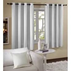 Cortina Para Janela Barcelona 200x180 Branca Admirare