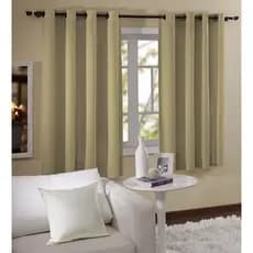 Cortina Para Janela Barcelona 200x180 Bege Admirare