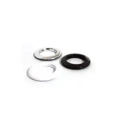 Kit com 50 Ilhós para varão de até 28mm para cortinas