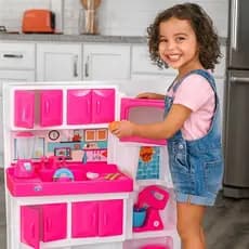 Cozinha Infantil Pia De Brinquedo Armário Infantil Brinquedo Educativo Presente Criativo Menina