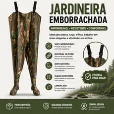 Macacão para pesca  Impermeavel Jardineira Impermeavel