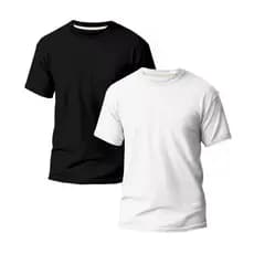 Kit 2 Camisetas Slim Masculinas de Algodão – Streetwear Básico