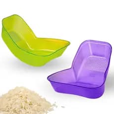 Escorredor de arroz Cozinha prática Utensílio culinário Durabilidade Design funcional Escorrimento eficiente Facilidade de limpeza Ergonomia Versatilidade Elegância na cozinha Higiênico Lava-louças Preço especial