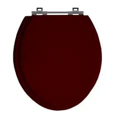 Tampa de Vaso Oval Mogno Para Deca-Incepa-Celite-Roca MDF