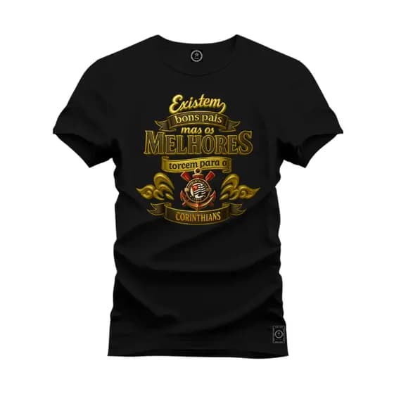 Camiseta Premium – Especial Dia dos Pais - Time Do Coração - Bola Futebol