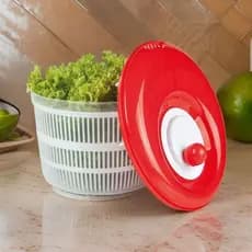 Centrífuga De Salada Seca 4,5 Litros Manual Grande Qualidade