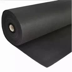 Carpete Tok Preto Eventos 2m x 1m Resinado Em Ambos os Lados Para Eventos Feiras Formatura