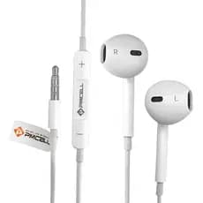Fone De Ouvido com fio Estéreo Para celular Conector P2 cor branco pmcell/otto
