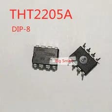 2pcs THT2205A DIP-8 Circuito Integrado Chip De Fonte De Alimentação Comutação Do Flyback Controle
