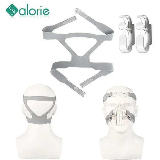 SALORIE Universal Headgear Comfort Máscara Completa Parte CPAP Faixa De Cabeça Para Respironics Sem
