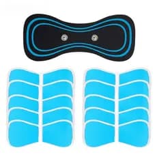 Almofadas De Gel Para EMS Massageador De Pescoço Trainer Exercitador De Quadril Substituição Do Corporal Patch Estimulador Muscular Adesivo Géis Acessórios