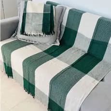 Manta Para Sofá King Conforto, Decorativa e Protetora Tamanho 210x120 Tecido 100% Algodão Lavagem Fácil
