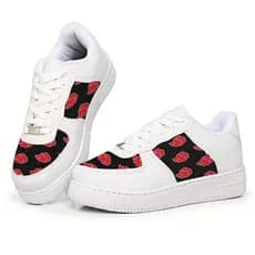 Tênis Branco Unissex Customizado Akatsuki