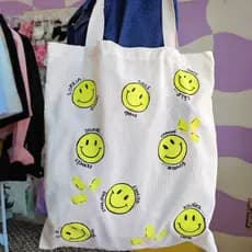 Bolsa Ecobag Sacola 40x35 Smile