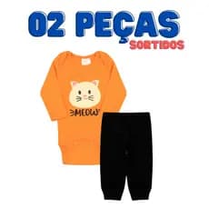 Kit Body Bebê 2 Peças roupas para bebê Conjunto de Bebê menino