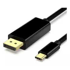 Cabo Tipo C Thunderbolt 3.1 Para Displayport 180cm 4k 30hz