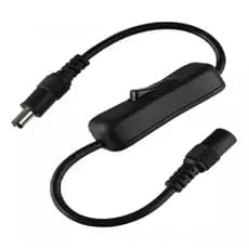 Interruptor Cabo Plug P4 Macho/fêmea Rabicho 12/24v Fita Led