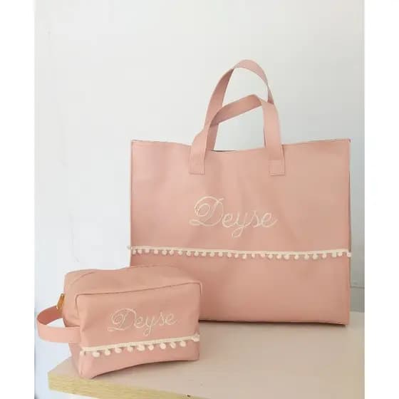 Bolsas/Praia/Rosa/Necessaire/Kit/Summer/Delicada/Linda