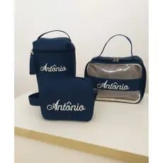 Kit/Viagem/Personalizado/Necessaire/Bolsas/Bolsinhas/Saquinhos