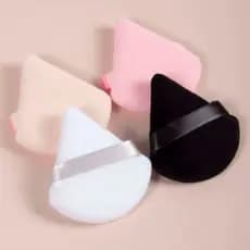 Kit com  Esponjas de Veludo Para Pó