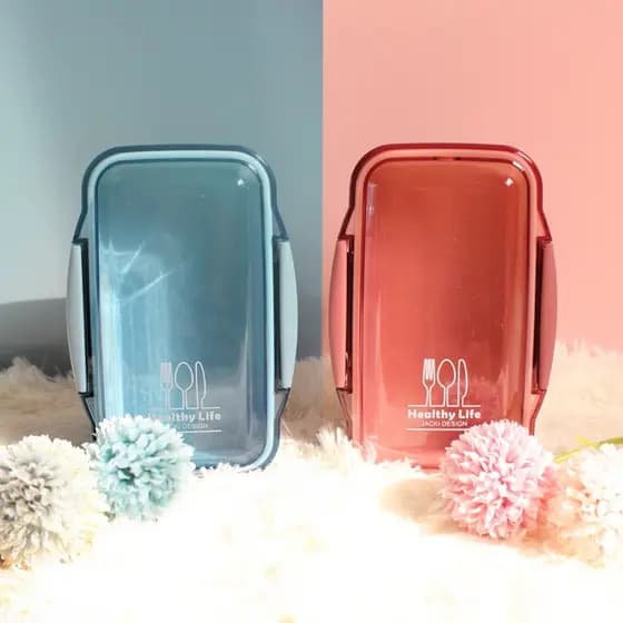 Marmita 2 Andares Jacki Design Fitness Alimentos Conserva Com divisorias Livre de BPA