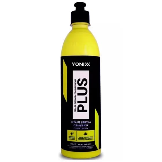 Carnauba Plus Cera Protetora e Limpadora Vonixx 500ml