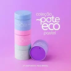 KIT COM 2 Pote Eco Duo Pastel 30g - Vólia COR SORTIDA