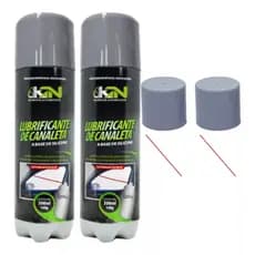 Kit 2 Uni Silicone De Porta Lubrificante De Canaleta 300ml Multiuso Janela Porta