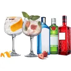 Conjunto 2 Taça De Gin Tônica De Vidro 720ml - Ibiza