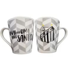 Caneca de Porcelana do Santos 290ml Presente Oficial Licenciado
