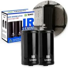 Sensor Ativo Barreira Ir 15 Mini Digital Fotocélula Ipec