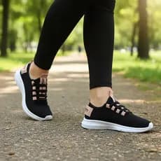 Tênis Meia Malha Calce Fácil Respirável Feminino e Masculino Confortável Academia Corrida Caminhada