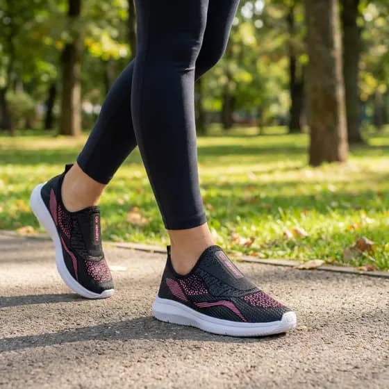 Tênis Esportivo Feminino e Masculino sem cadarço para Academia Corrida Caminhada