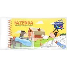 Surpresas com água: Fazenda - Aquabook Pintando com Água - Todolivro Aqua book