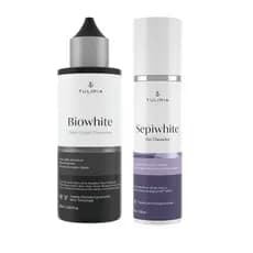 Kit Clareador Facial Gel Sepiwhite + Loção Biowhite Tulipia