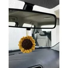 Cheirinho Aromatizador Carro Divertido Amigurumi Croche+ Refil Carro Novo
